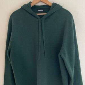 NAADAM Green 100% Cashmere Hoodie is So Soft 'n Cozy: New w/o Tags! Size XL
